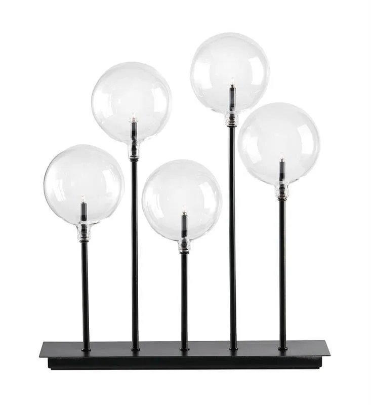 MÄSTER Schreibtischlampe 5xE5 schwarz