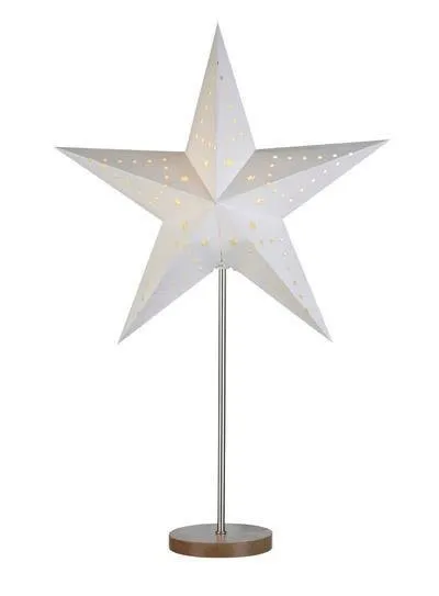 MIKKE star Schreibtischlampe 64cm E14 weiß