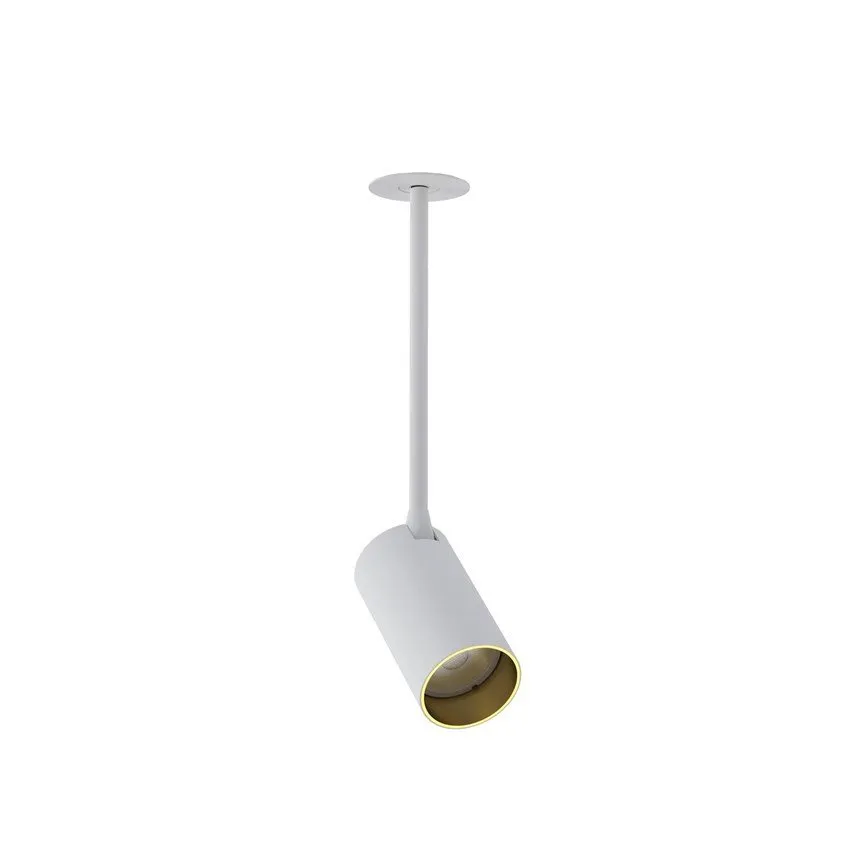 MONO SURFACE LONG M WHITE/GOLD GU10 Weiß/Gold IP20 220-230V 10W Deckeneinbaulampe