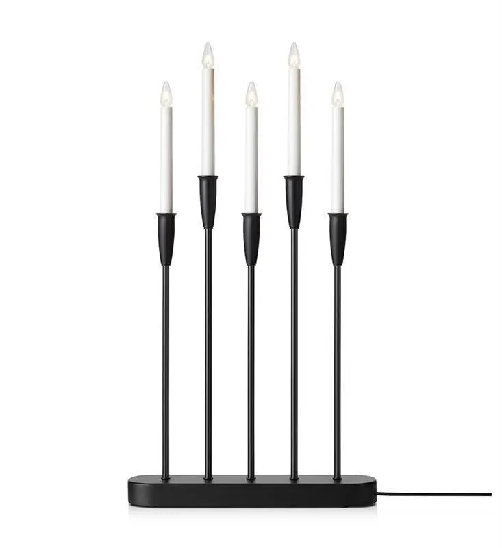 NICE Kronleuchter 5L 5xE10 schwarz Markslojd 705281