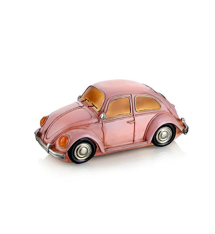 NOSTALGI Bug LED Auto Schreibtischlampe 6L rosa Markslojd 703956