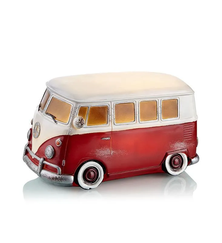 NOSTALGI VW Bus Auto Schreibtischlampe rot Markslojd 703954