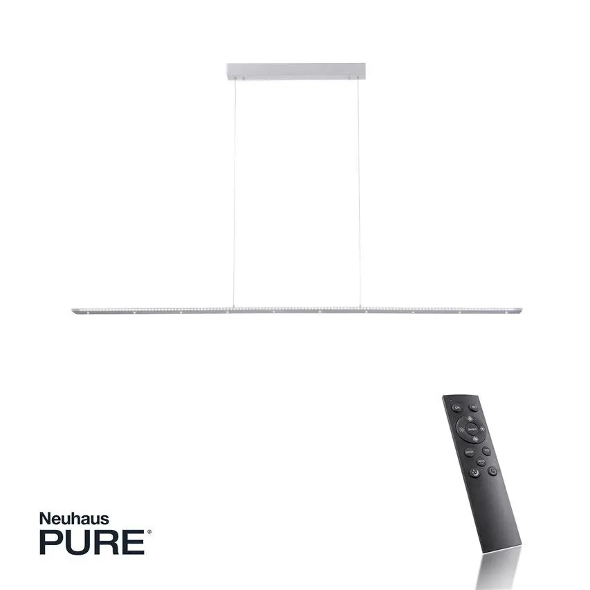 PURE-COSMO LED 37W 2700-5000K 120lm Aluminium Pendelleuchte PaulNeuhaus 2533-95 Zuma Line