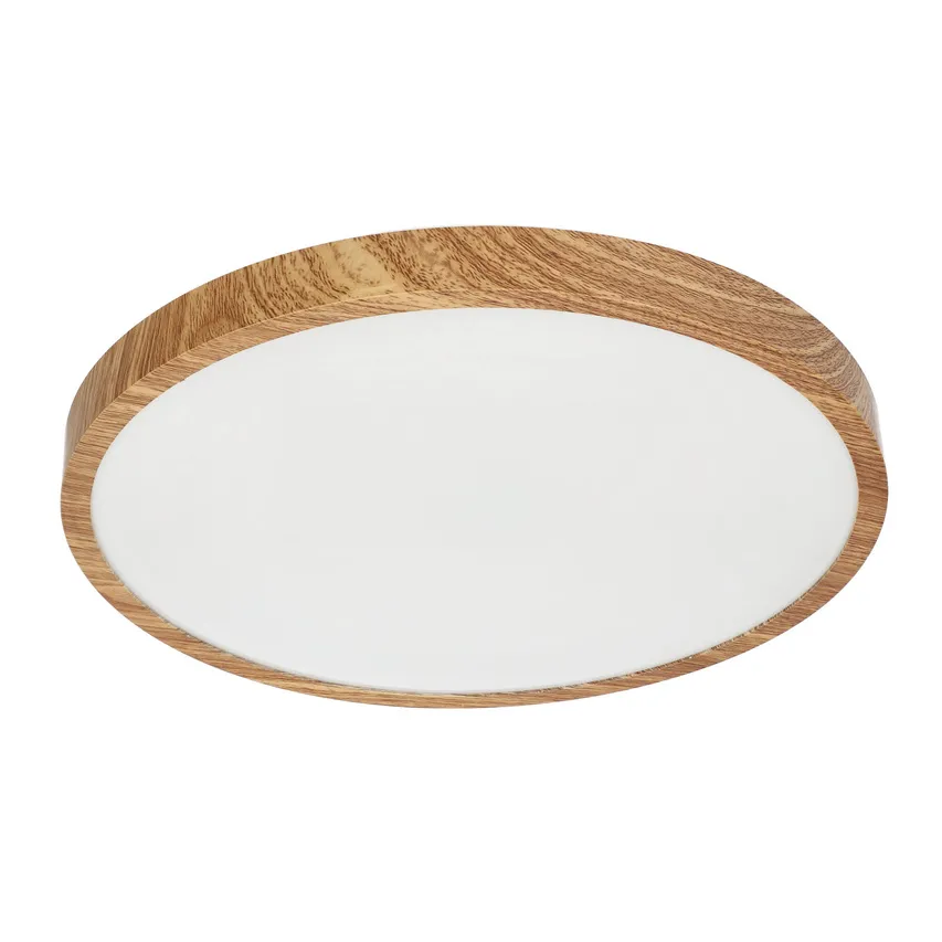 Plafond PERETI 24W Holzring 35cm, 3000K warme Farbe, 2400lm, IP44, 220-240V EDO777617 EDO Solutions