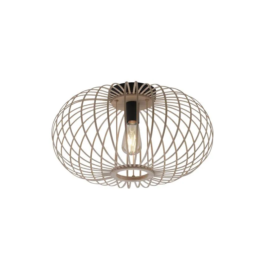 RACOON Deckenleuchte 1xE27 Naturholz LeuchtenDirekt 11411-79 Zuma Line