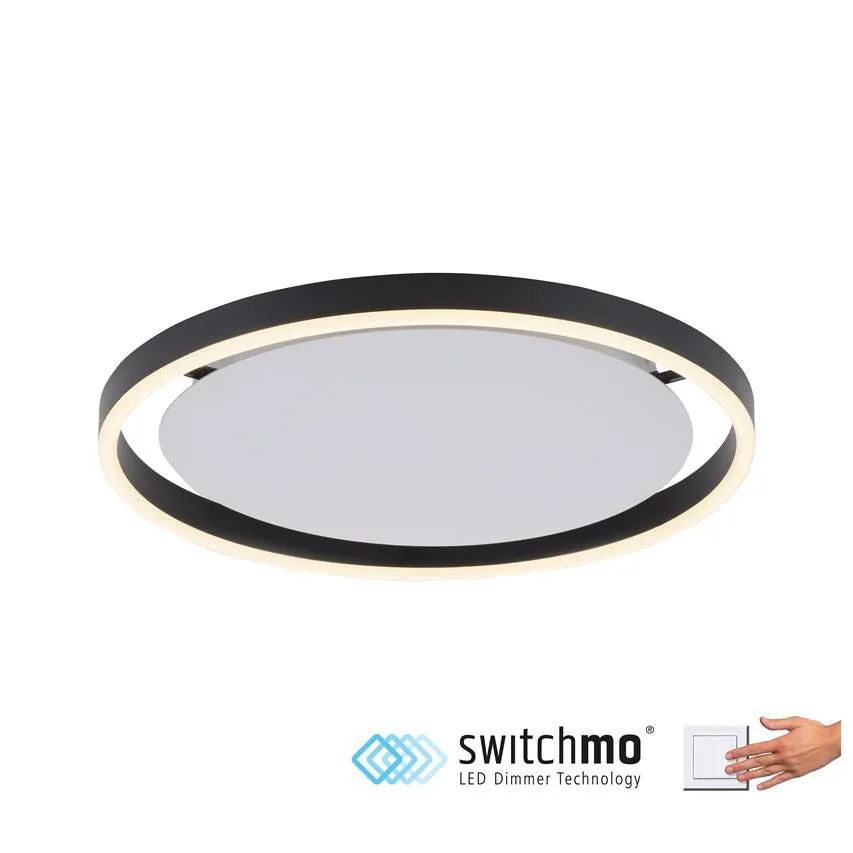 RITUS LED 23,5W 3000K 2650lm anthrazit Deckenleuchte LeuchtenDirekt 15391-13 Zuma Line