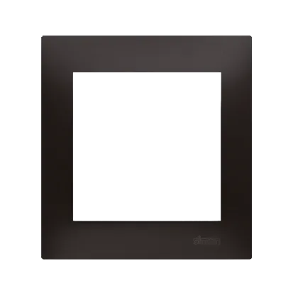 Rahmen 1fach für Hohlwanddose Gipskarton anthrazit matt IP20/IP44 Kontakt Simon 54 Premium DRK1/48