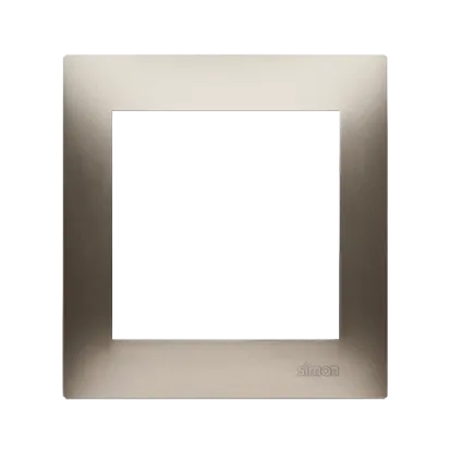 Rahmen 1fach für Hohlwanddose Gipskarton gold matt IP20/IP44 Simon 54 Premium Kontakt Simon DRK1/44