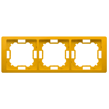 Rahmen 3-fach sonnig Kontakt Simon BMRC3/034