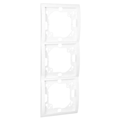 Rahmen 3fach weiß glänzend Kontakt Simon MR3P/11