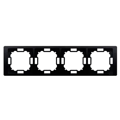 Rahmen 4-fach graphit matt Kontakt Simon BMRC4/28