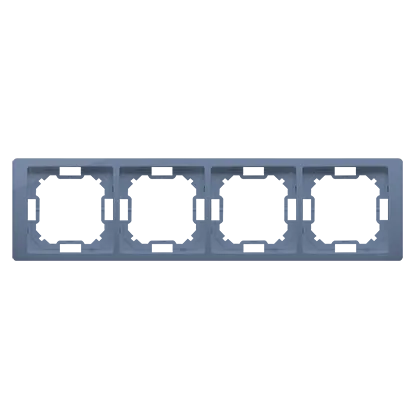 Rahmen 4-fach lavenden matt Kontakt Simon BMRC4/035