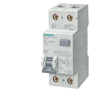 SENTRON 2P 16A B 0,03A Typ A 6kA Fehlerstrom-Schutzschalter 5SU1356-6KK16 Siemens