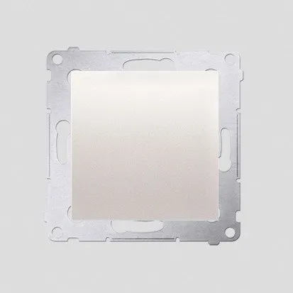 Schalter (Modul) einpolig matt cremeweiß Kontakt Simon 54 Premium DW1A.01/41