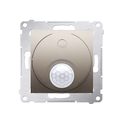 Schalter (Modul) mit Bewegungssensor 20-500W gold matt Simon 54 Premium Kontakt Simon DCR10T.01/44