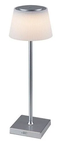 Schreibtischlampe Taena 4W IP44 200lm LED silber