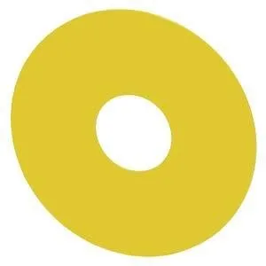 Selbstklebeetikett gelb 75mm ohne Beschriftung 3SU1900-0BC31-0AA0 Siemens