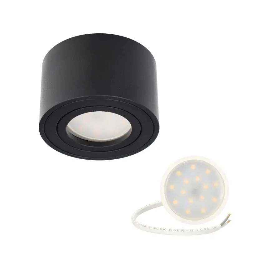 Set aus 1x ZALDA OV Black IP20 EDO777450 + 1x GARI LED INSERT 4,8W 3000K EDO777639, EDO Solutions