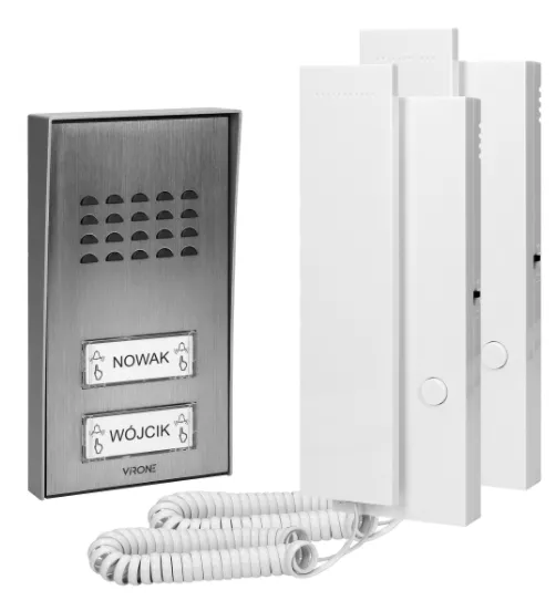 Sprechbausatz 2-Familien, Aufputz, LUPI MULTI