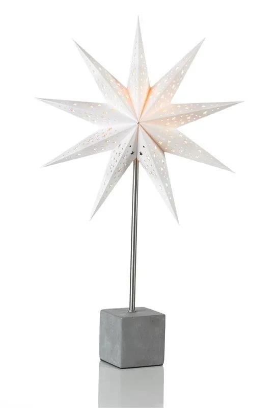 Star Schreibtischlampe HÅRD 58 E14 weiß