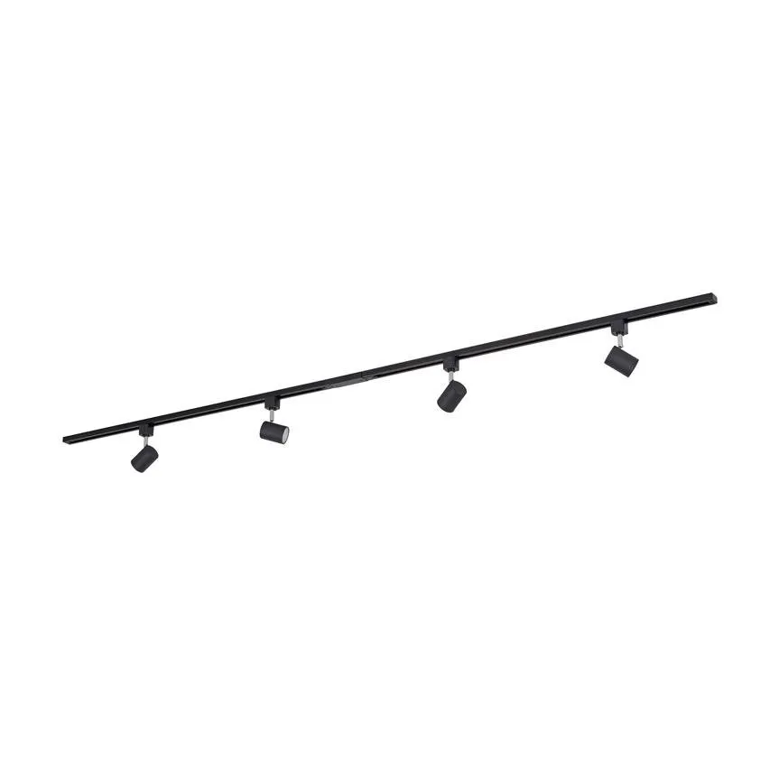 TARIK 4xGU10 schwarz Schienenleuchte LeuchtenDirekt 11716-18 Zuma Line