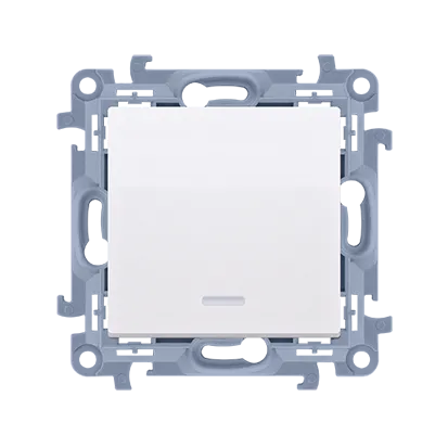 Taste ohne Piktogramm mit LED-Beleuchtung (Modul) 10AX 250V weiß Simon 10