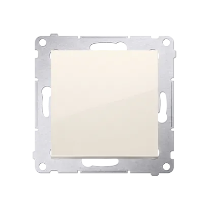 Taster 1fach (Modul) cremeweiß Kontakt Simon 54 Premium DP1A.01/41