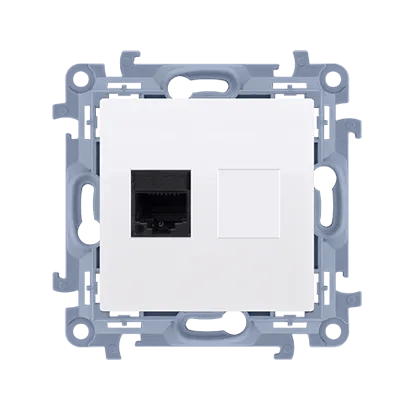 Telefonanschlussdose RJ11 (Modul) weiß Simon 10