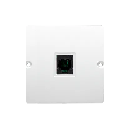 Telefondose 1fach RJ11 weiß Kontakt Simon BMTU.01/11