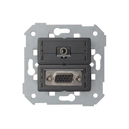 VGA- weiblich + mini jack Kontakt Simon 82 Detail 7500091-039