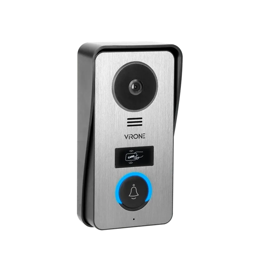 Videokassette, Einfamilienhaus, mit 125kHz Näherungskarten- und Schlüsselanhängerleser, zur Erweiterung von CETI-Systemen