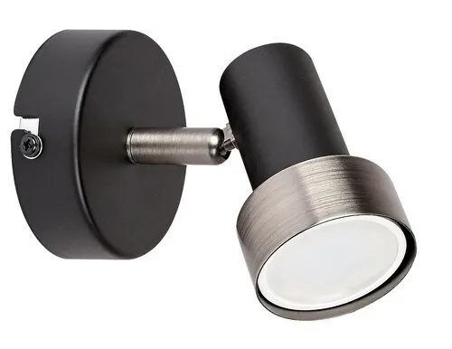 Wandleuchte Konrad 50W IP20 GU10 mattschwarz