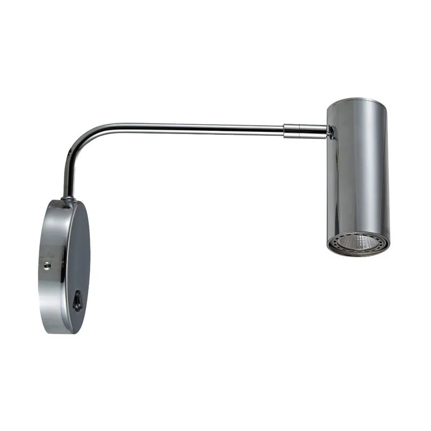 Wandleuchte TUBO WL Silber GU10 20034-CH-N