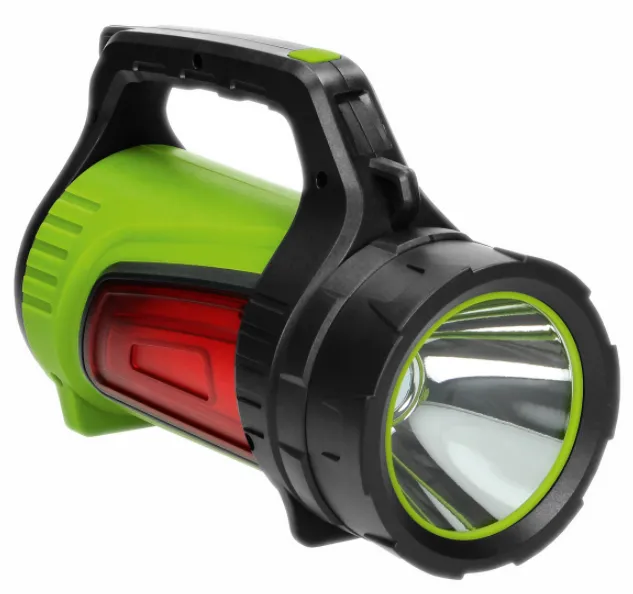 Wiederaufladbare LED-Taschenlampe 10W, 1000lm, 4000mAh, Powerbank, Batterieanzeige