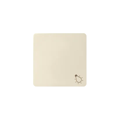 Wippe 1fach mit Symbol Licht 1fach beige matt Kontakt Simon 82 82018-31