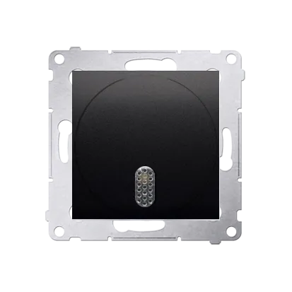 Wippe Klingel (Modul) rund anthrazit matt Simon 54 Premium Kontakt Simon DDS1.01/48