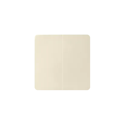 Wippe für Serien- und Doppel-Schalter 2fach beige matt  Kontakt Simon 82  82026-31