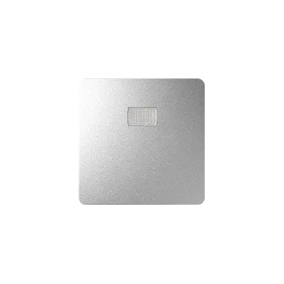 Wippe mit Fenster für Mechanismen der Serie 75 Aluminium Simon 82