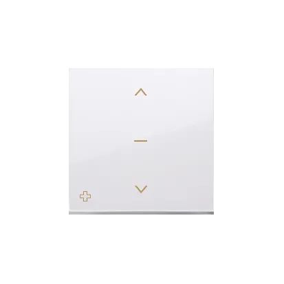 Wippen für Einzel- Jalousienschalter 3-stufig 1-0-2 antibakteriell weiß Kontakt Simon DKZW1K/AB11