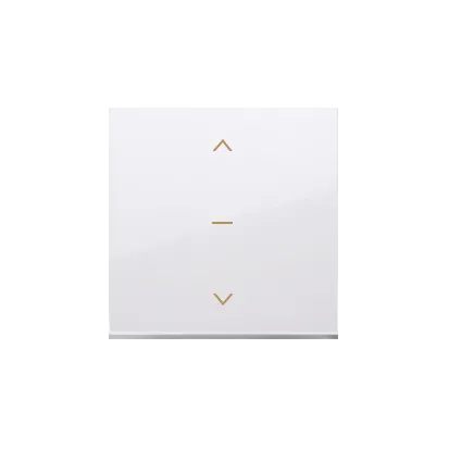 Wippen für Einzel- Jalousienschalter dreistellig 1-0-2 weiß Kontakt Simon DKZW1K/11