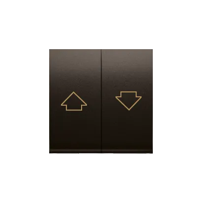 Wippen für Jalousientaster SZP1M braun matt Kontakt Simon DKZP1/46