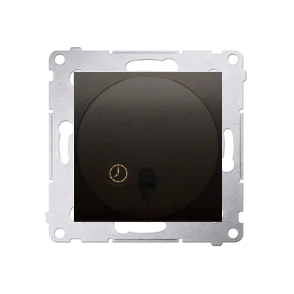 Zeitschalter (Modul) mit Ausschaltverzögerung braun matt Simon 54 Premium Kontakt Simon DWC10P.01/46