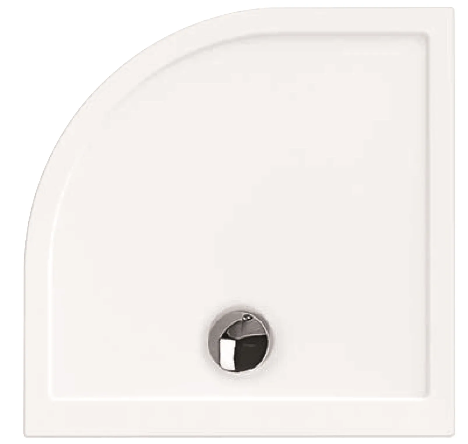 Hoesch viertelkreis Duschwanne „Samar“ 900 × 900 mm