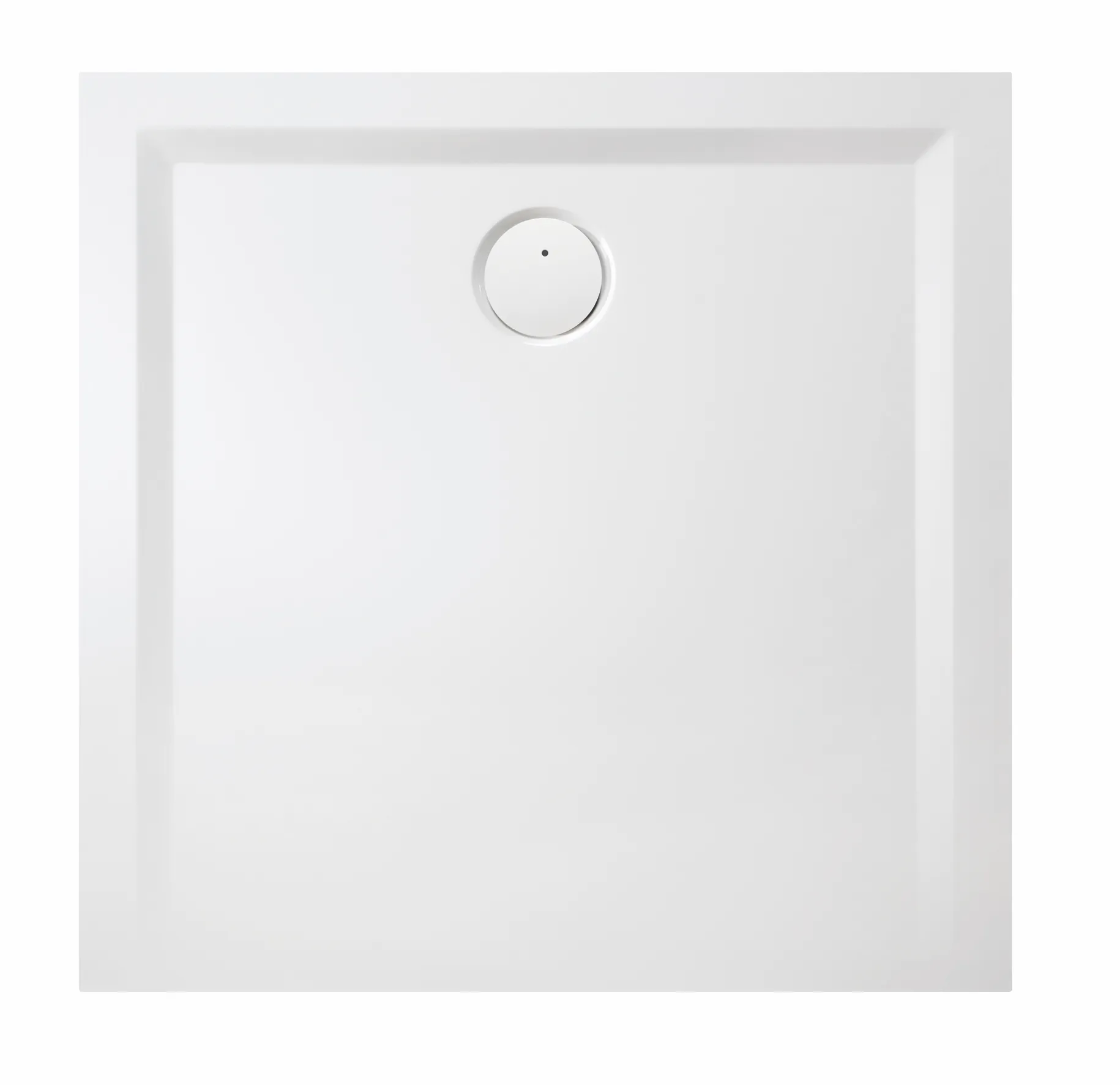 Duschwanne „Muna S“ Quadrat 80 × 80 cm in Weiß