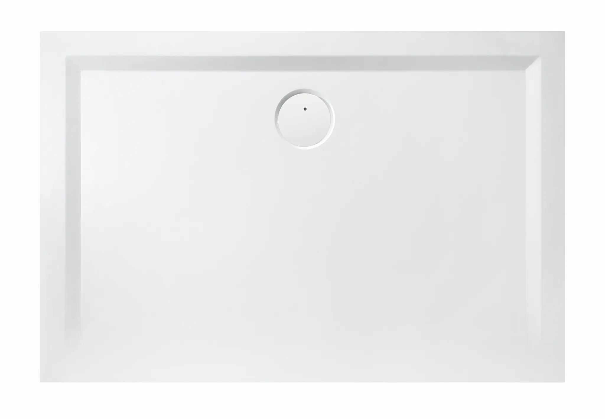 Duschwanne „Muna“ Rechteck 80 × 70 cm in Weiß