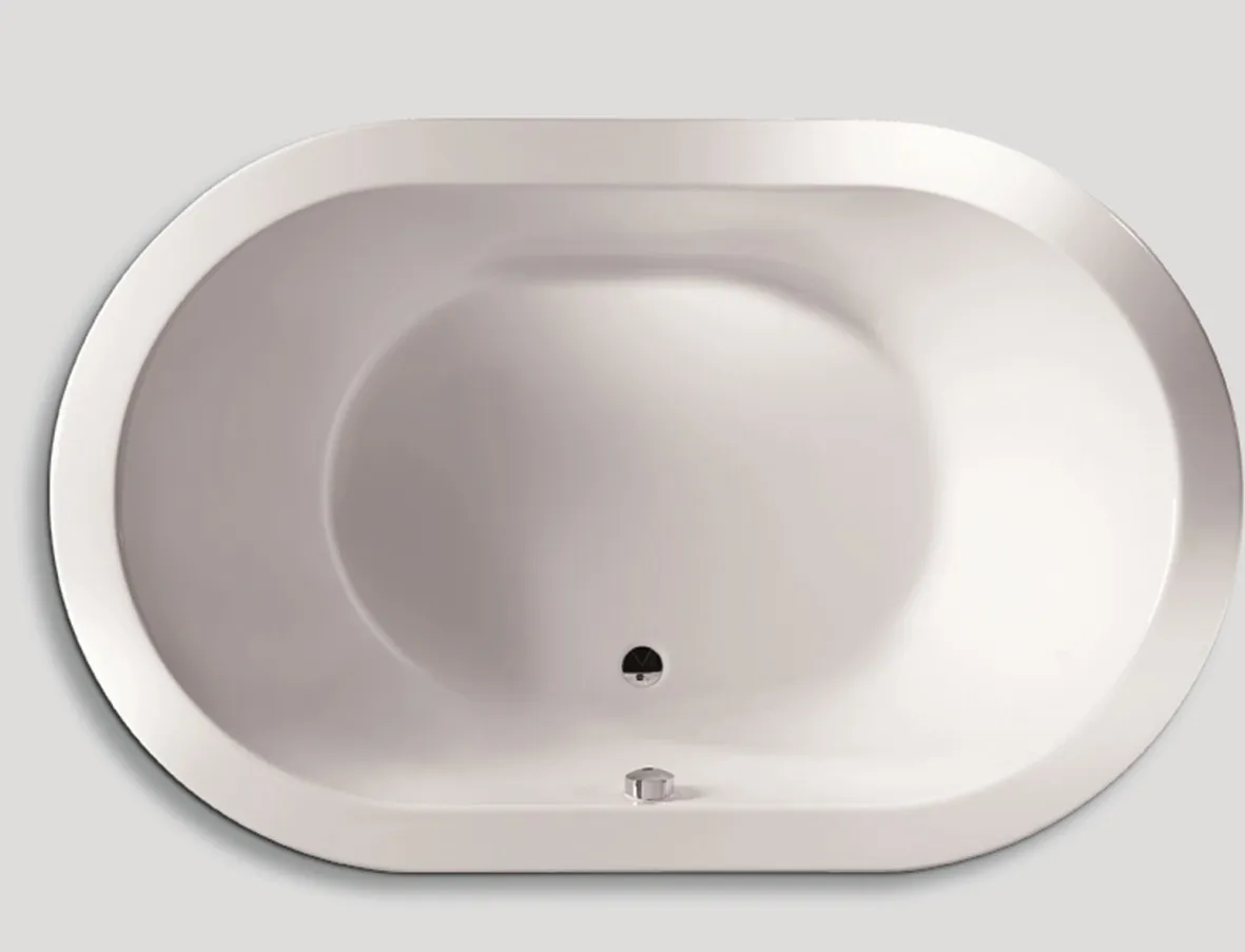 Hoesch Badewanne „Scelta“ oval 190 × 120 cm in Weiß