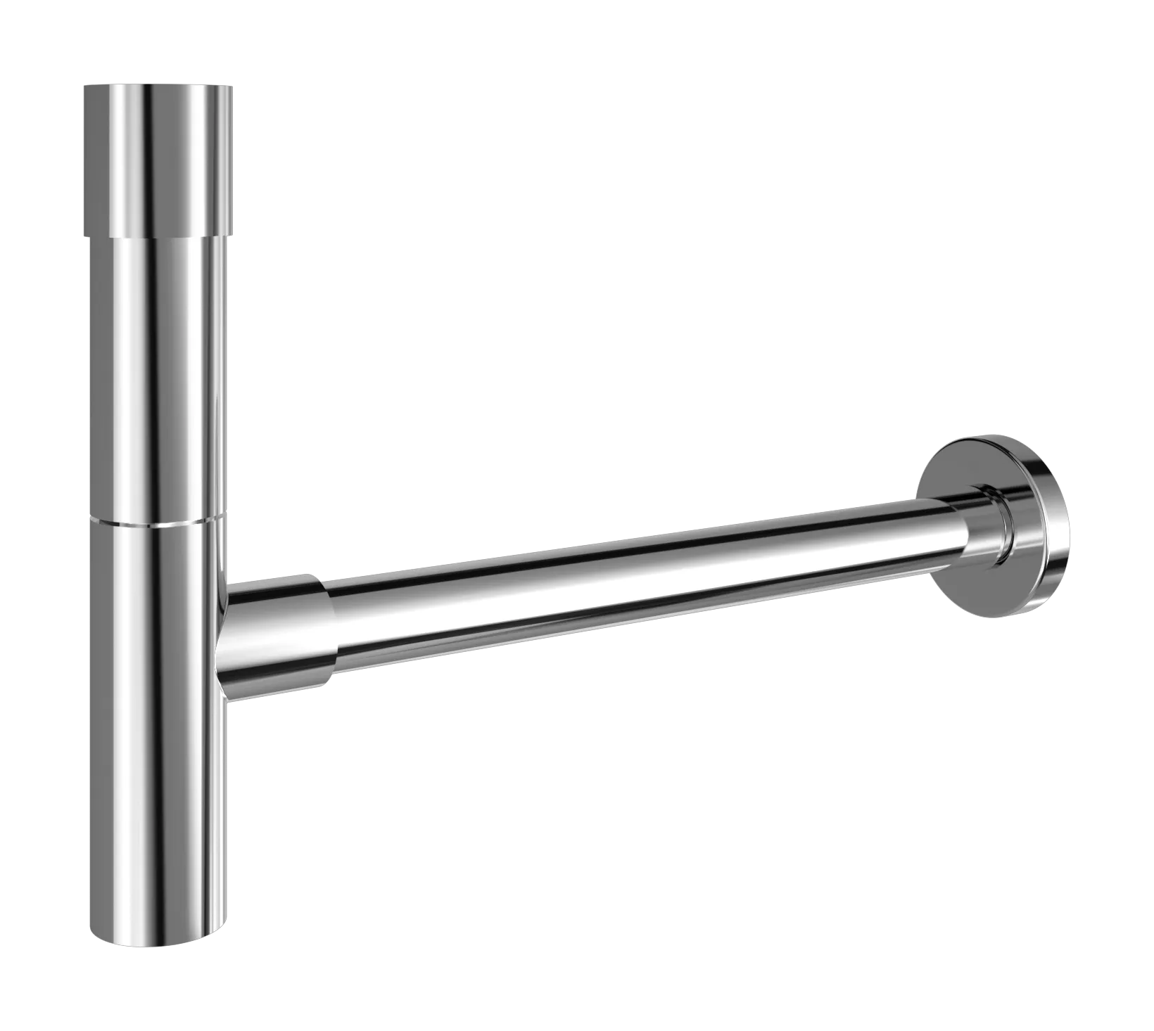 Mod.3908 Designsiphon verchromt passend für alle Modelle Durchmesser Anschlussrohr: 32 mm