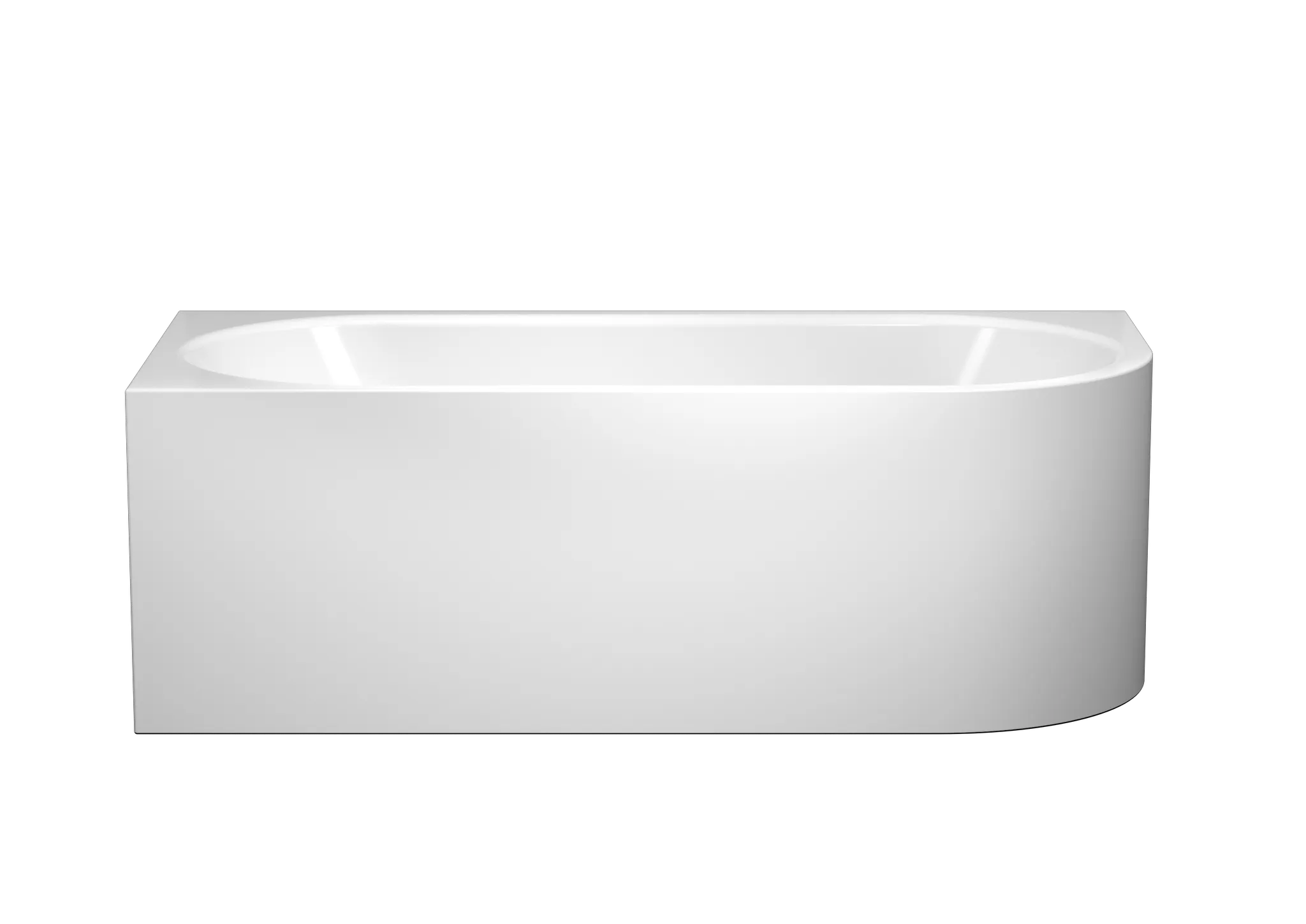 Kaldewei Badewanne „Meisterstück Centro Duo 1“ vorwand eck 180 × 80 cm, rechts