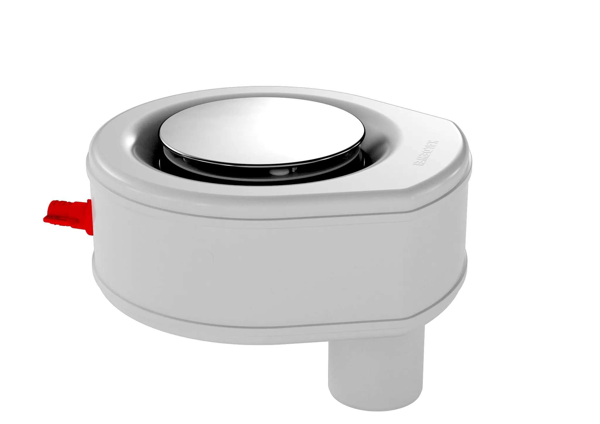 Kaldewei Ablaufgarnitur mit Haarfangsieb senkrecht „KA 90“ Modell 4105 in chrom
