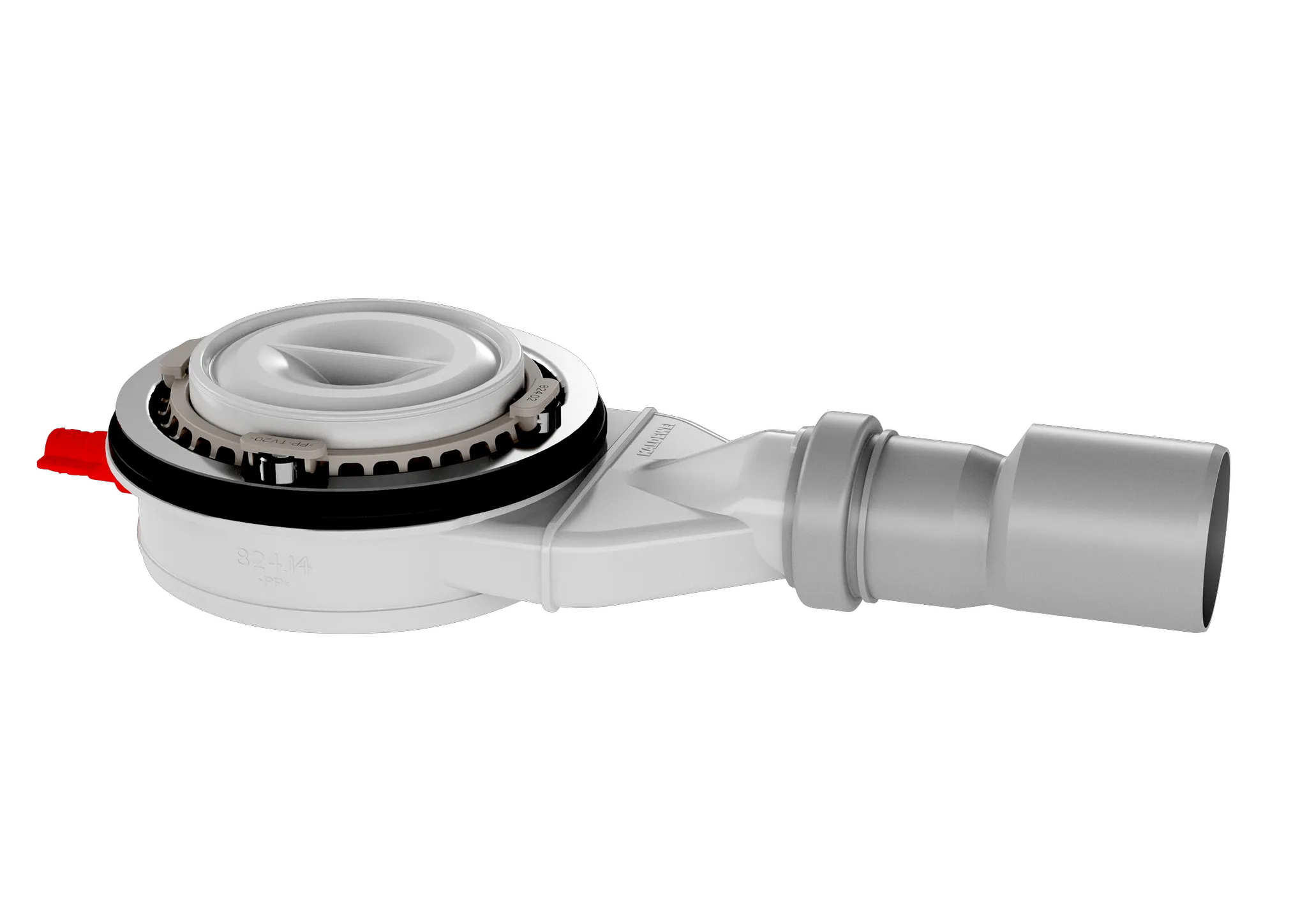 Ablaufgarnitur 120 flach, Mod. 4107, ohne Ablaufdeckel